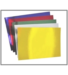 Kikarts Metalik Fon Kartonu A4 10Lu