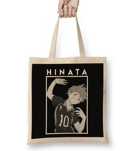 Hinata Haikyuu 01 Bez Çanta Uzun Saplı