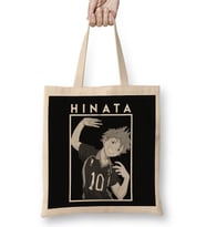 Hinata Haikyuu 01 Bez Çanta Uzun Saplı