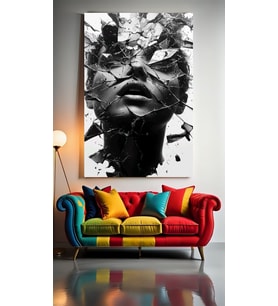 SOYUT FOTOĞRAF V2 Ev Duvar Salon Güzellik Salonu Ofis Dükkan Dekarasyon Kanvas Tablo (Çok Renkli)