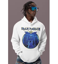 Iron Maiden Rock Metal Baskılı Unisex Oversize Müzik Grubu Hoodie