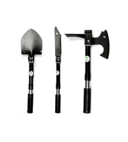 Katlanır Kürek, Balta, Bıçak, Testere, Çekiç,Çapa Seti-Multitools