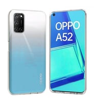 Oppo A52 Ultra İnce Silikon Kılıf Şeffaf