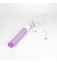 Philips Type-C to 3.5mm Jack Dönüştürücü 270 Derece Dönebilen Premium Selfie Çubuğu Lila 2023Yeni3611UC10