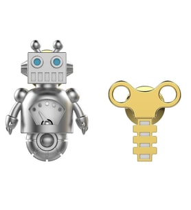Metalmorphose Robot Broş Seti