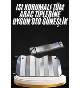 Araç Güneşlik Koruyucu Cam Güneşliği Otomobil Güneşlikleri Katlanabilir