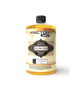 Factor360 Yellow Foam Sarı Renkli Oto Yıkama Köpüğü Oto Şampuan 1 L