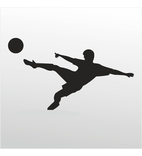 Folyo Sticker Futbol ADKPQUY501 60cm Uzunluk (Karışık)