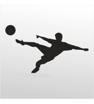 Folyo Sticker Futbol ADKPQUY501 60cm Uzunluk (Karışık)