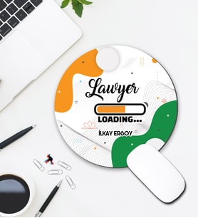 Kişiye Özel Avukat Tasarımlı Mouse Pad 011