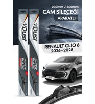Renault Clio 6 2026-2028 Uyumlu Silecek Takımı 700MM/300MM