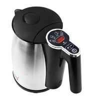 Cucinox KT17241E 1.7Litre 2400Watt Gizli Rezistanslı Dijital Su ve Biberon Isıtıcı