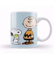 Snoopy And Friend Being Lazy Kupa Bardak Porselen