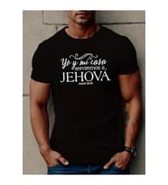 Erkek Jehova Baskılı Süprem T-shirt
