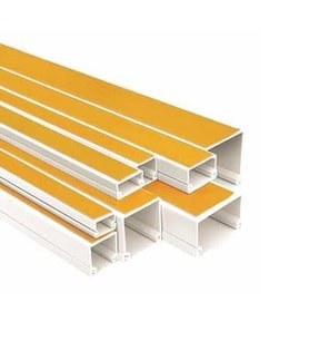 Mutlusan 60x40 Yapışkansız Kablo Kanalı 40 Metre (Beyaz)