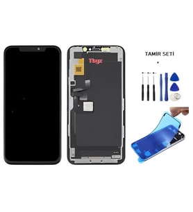 iPhone 11 PRO Uyumlu Lcd Ekran Dokunmatik Lcd ( JK MARKA ) + TAMİR SETİ + TOZ BANTI