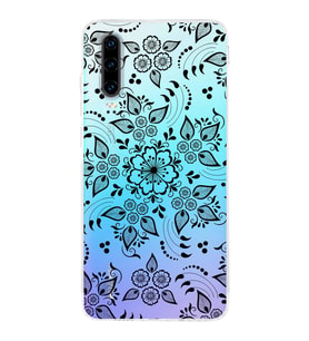 Huawei P30  Kamera korumalı Kapak Nostalji Desen Tasarımlı  Şeffaf Kılıf