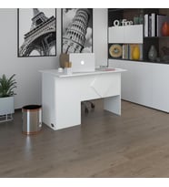 Kenzlife ofis masası yoko ono byz sağ 75*160*60 raflı dolap eşkenar bilgisayar çalışma masası (Karışık)