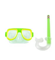 Şnorkel Maske Şnorkel Set Yeşil