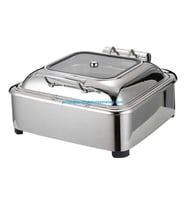 CHAFING DISH HİDROLİK KAPAK 6 L 2/3 GÖMME (CDH-6G)