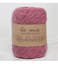 La Mia Re-Tweed Gül Kurusu Melanj El Örgü İpi - L140 - 34417