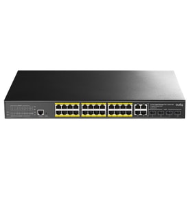 CUDY 24port 300w FULL PoE GS2028PS4-300W GIGABIT 4X SFP Yönetilebilir Switch