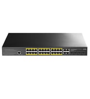 CUDY 24port 300w FULL PoE GS2028PS4-300W GIGABIT 4X SFP Yönetilebilir Switch