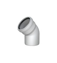 Mey İthalat® Pvc Atık Su Borusu 45 derece 50 mm 10 Adet