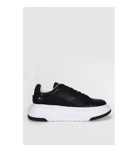 Lufian Adel Kadın Sneaker Ayakkabı Beyaz SİYAH