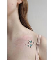 Geçici Elmas Mini Dövme Tattoo