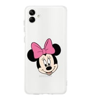 Samsung Galaxy A04  Kapak Minnie Mouse Tasarımlı Şeffaf  Kılıf