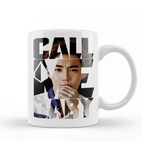 Exo Suho Call Me Baby Typography Kupa Bardak Porselen