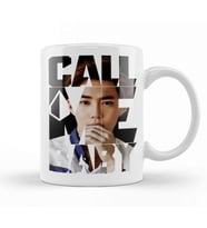 Exo Suho Call Me Baby Typography Kupa Bardak Porselen