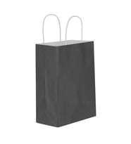 SİYAH KAĞIT HEDİYE VE ALIŞVERİŞ ÇANTASI (25X12X31) 250 adet