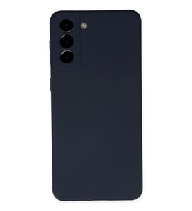 Durukar® Samsung Galaxy S21 Plus Kılıf Nano içi Kadife Silikon - Lacivert