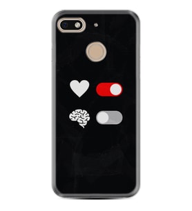 General Mobile GM8 Go GM9 GM20 Pro Plus Kılıf Desemli Silikon Love Brain 1722