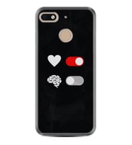 General Mobile GM8 Go GM9 GM20 Pro Plus Kılıf Desemli Silikon Love Brain 1722