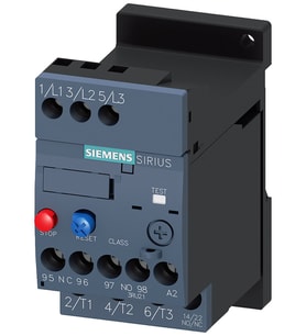 SIEMENS 3RU2116-1EB1 TERMİK RÖLE 1NO+1NC KONTAKLI 2.8-4A BOY S00 (RAYA MONTAJLI)