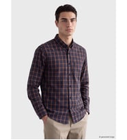 LCWAIKIKI Classic Kahverengi Regular Fit Gabardin Erkek Gömlek