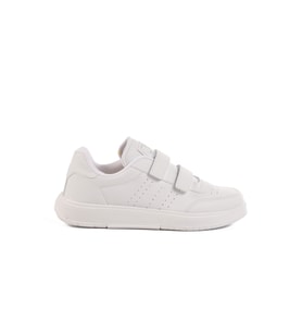 Walkway Siyah Beyaz Cırtlı Unisex Spor Ayakkabı DRK158 G