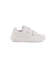 Walkway Siyah Beyaz Cırtlı Unisex Spor Ayakkabı DRK158 G