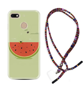 General Mobile GM8 Go GM9 GM20 Pro Plus Kılıf Boyun Asklı Rasta Silikon Woohoo 1373