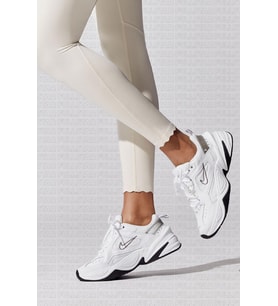 Nike M2K Tekno Leather Unisex Reflector Sneaker Hakiki Deri Beyaz Spor Ayakkabı