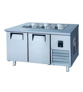 Iceinox Servis Buzdolabı 330 Lt 2 Kapılı (Gri)