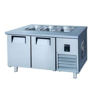 Iceinox Servis Buzdolabı 330 Lt 2 Kapılı (Gri)