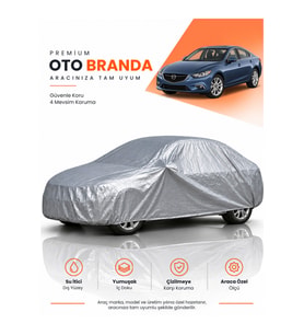 MAZDA MAZDA6 (2012-2024) SEDAN Uyumlu Araba Brandası Oto Branda Araba Örtüsü Araç Çadırı