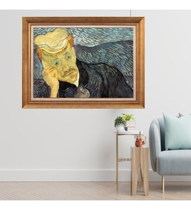 Altın Varaklı Çerçeveli Paspartulu  Tablo dtrt458 (Gold)