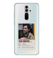 Redmi Note 8 Pro Uyumlu Taxi Driver Poster Tasarımlı Şeffaf Telefon Kılıfı