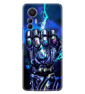 Xiaomi 12 Lite Kılıf Silikon Desen Özel Seri Thunder Play 1760