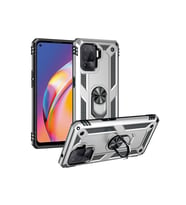 Oppo Reno 5 Lite Uyumlu Kılıf Zore Vega Kapak (Gri)